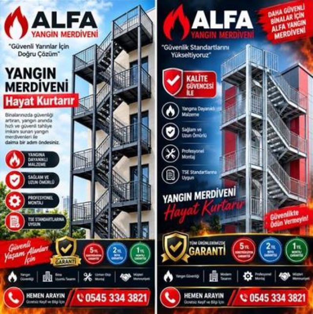 Çekmeköy Yangın Merdiveni